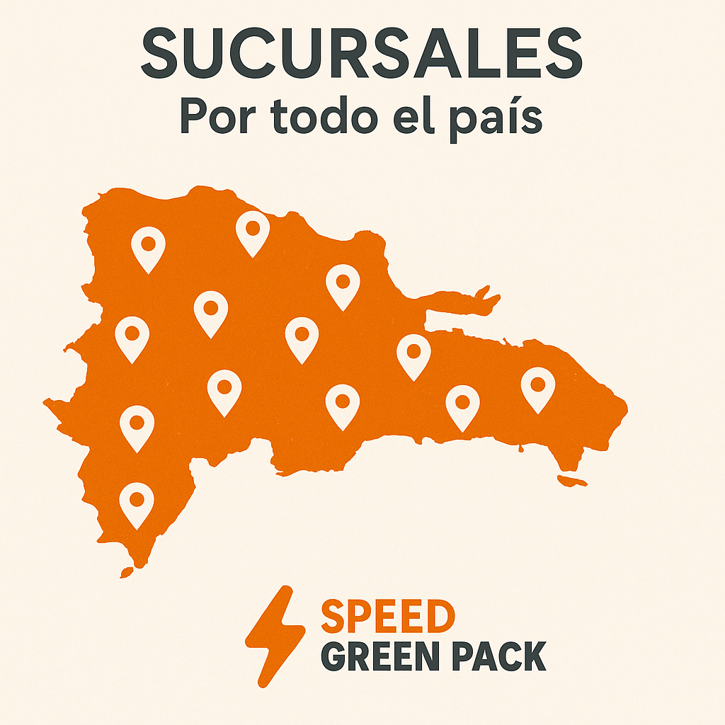 SpeedGreenPack courier Republica Dominicana